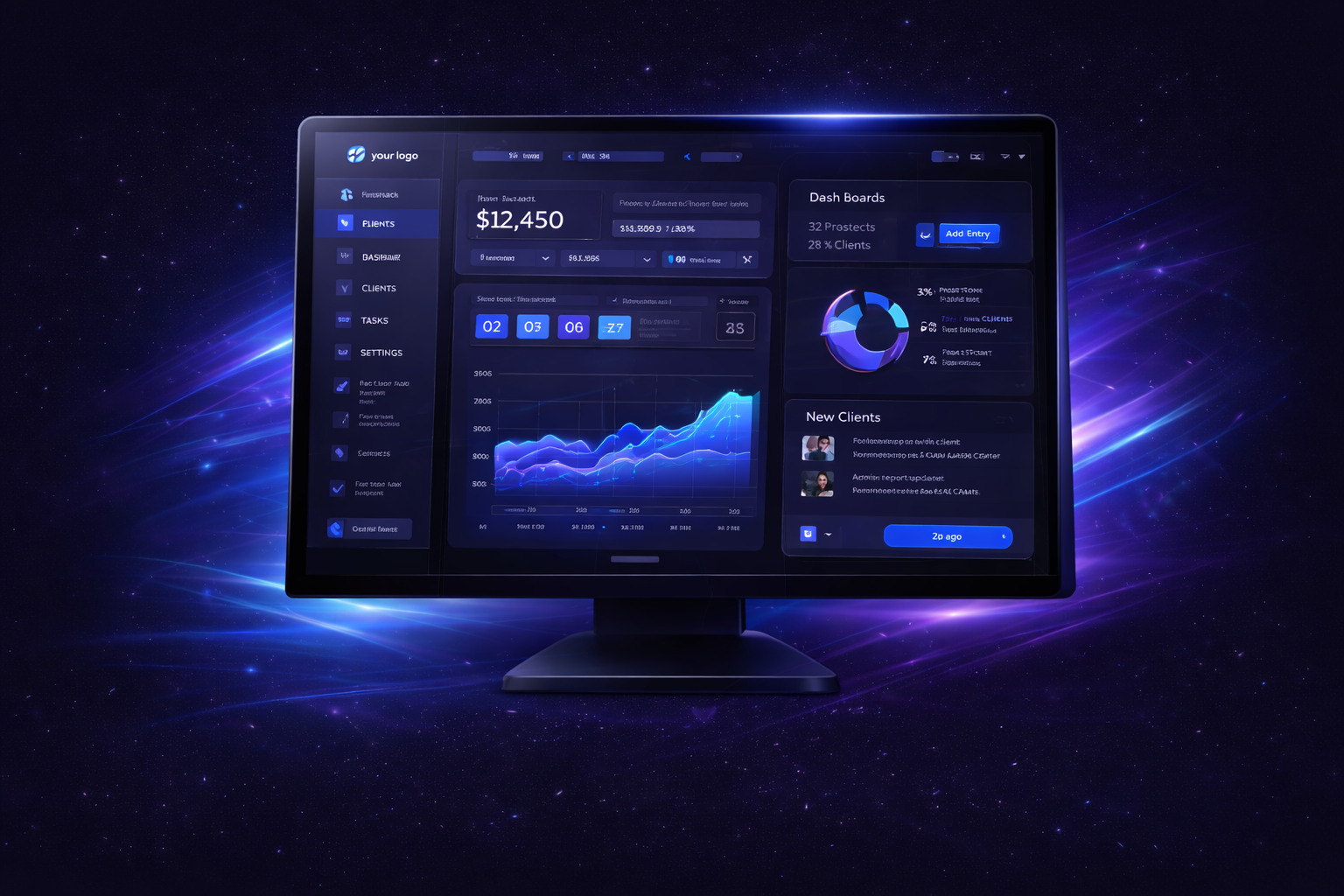 Ügyfélkezelő rendszer minta